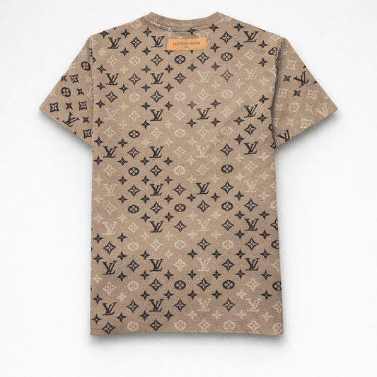 LV Monogram Jacquard Short-Sleeved T-Shirt