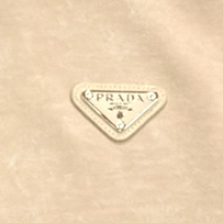 PRADA Metal Triangle Logo T-shirt