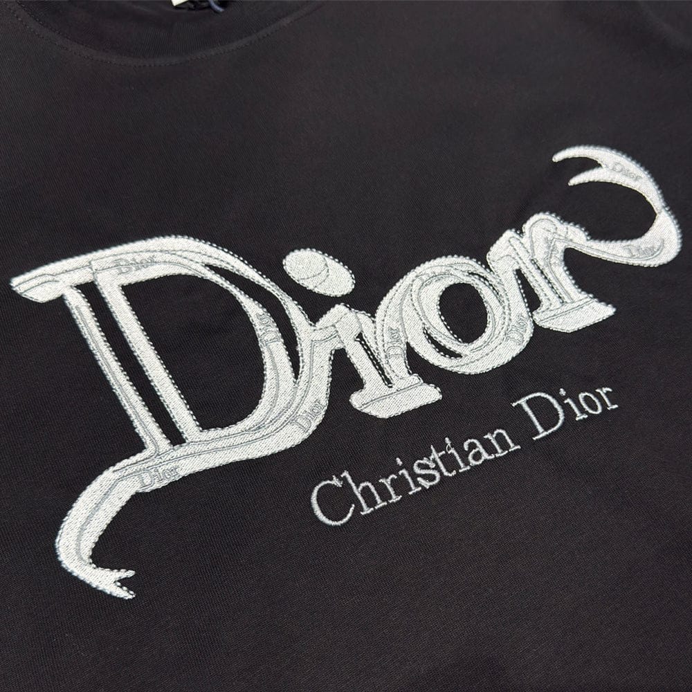 DIOR Embroidered Logo T-shirt