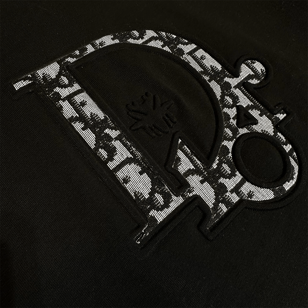 DIOR Embroidered Logo T-shirt