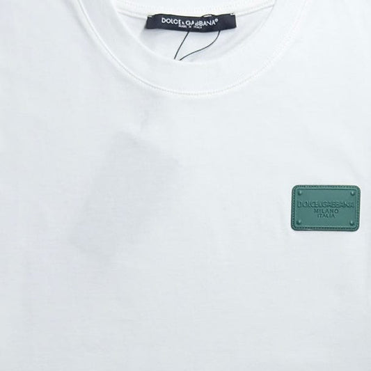 DOLCE&GABBANA Cotton T-shirt With Branded Tag