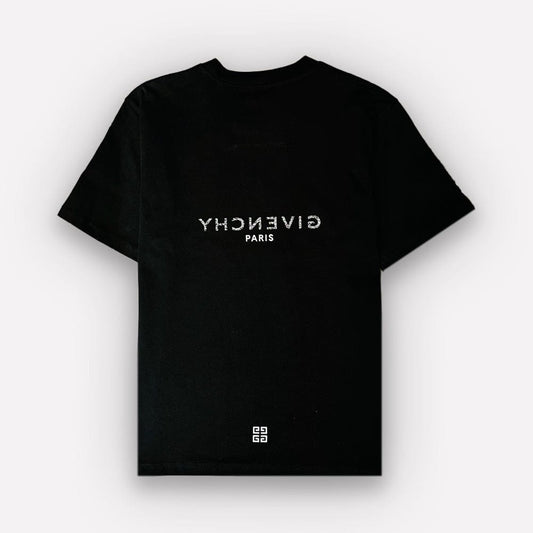Paris Logo Print T-shirt