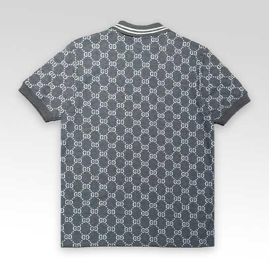 GUCCI GG Short-Sleeved Polo Shirt