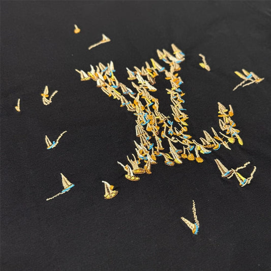 LV Logo embroidered T-Shirt