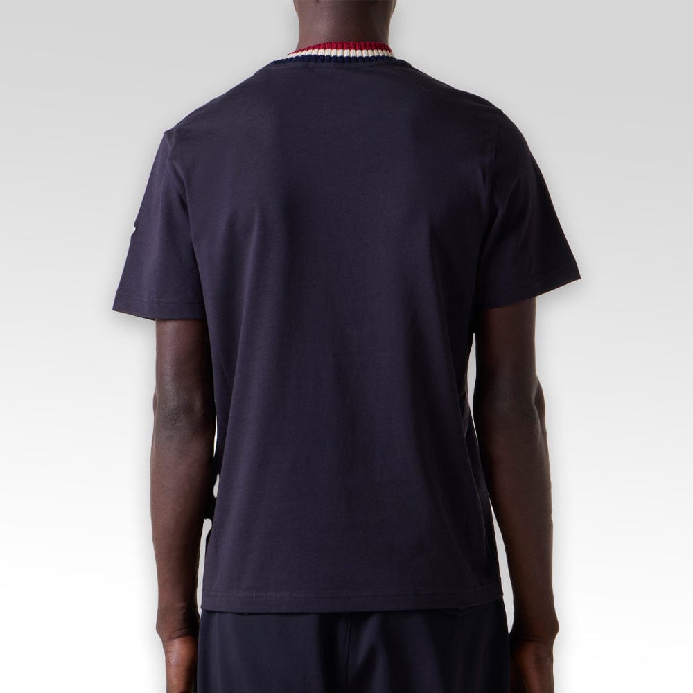 MONCLER Embroidered Logo Cotton T-Shirt