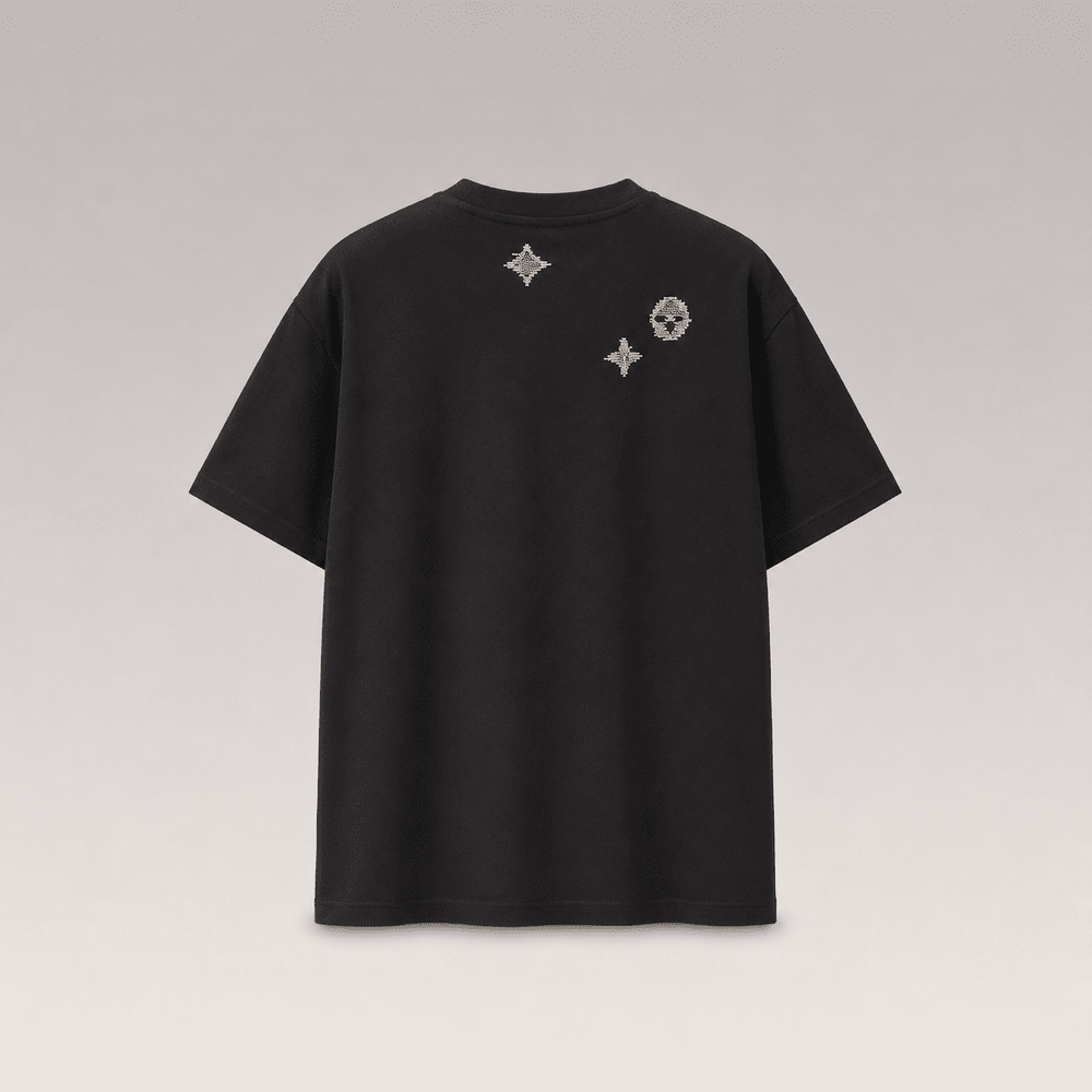Embroidered Cotton T-Shirt
