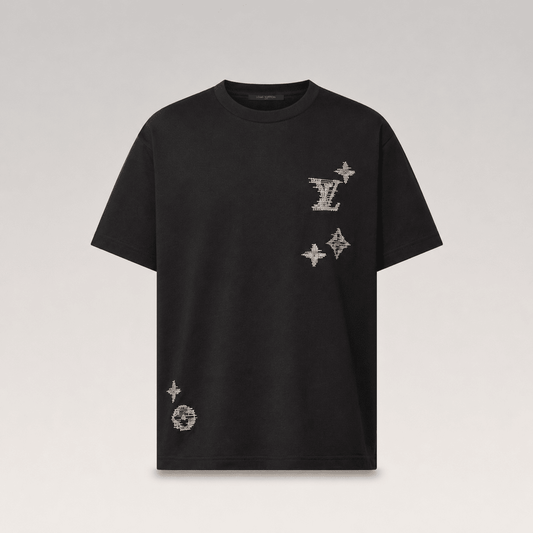 Embroidered Cotton T-Shirt