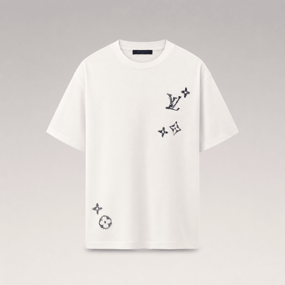 Embroidered Cotton T-Shirt