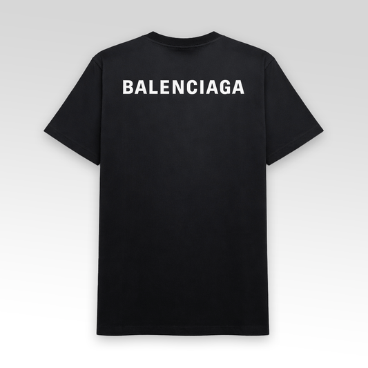 Washed Effect Logo Print T-shirt