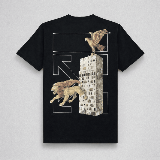 OFF-WHITE Graphic-Print Logo T-Shirt