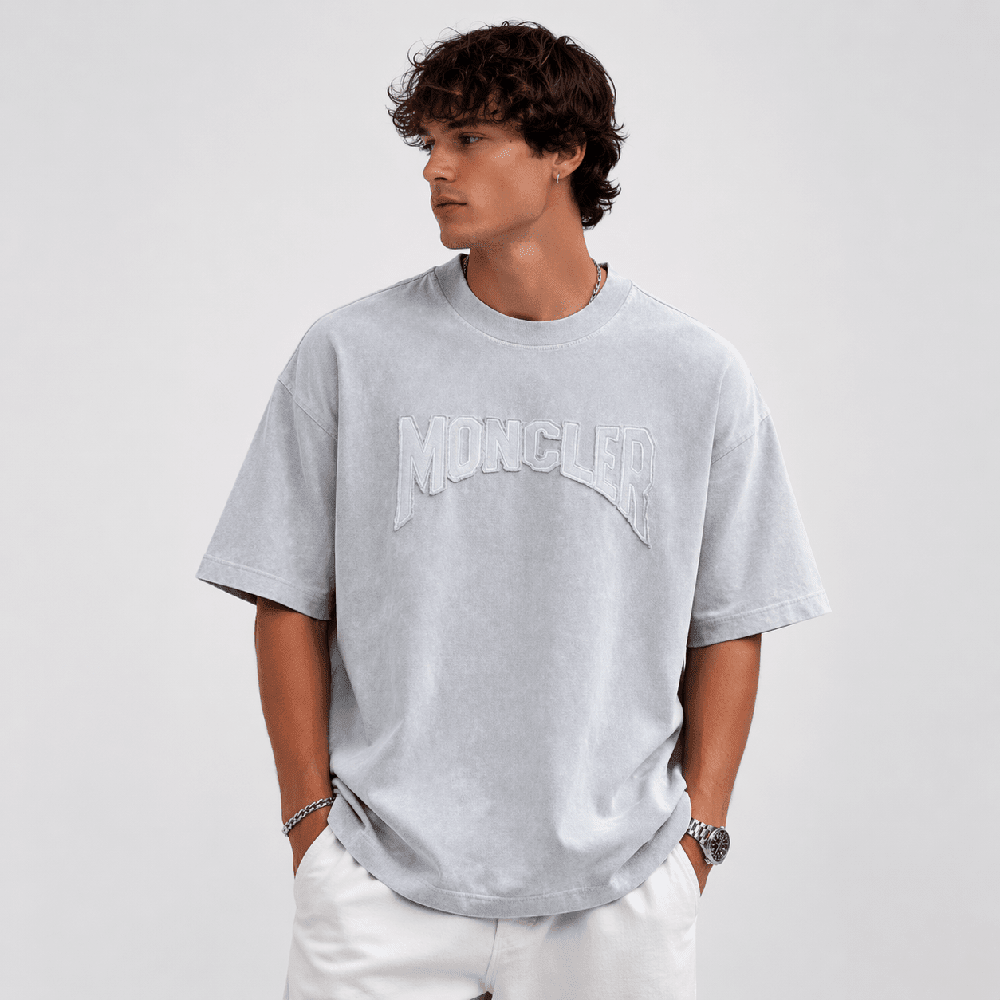 MONCLER Patch Logo Large Fit T-Shirt