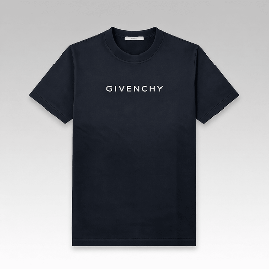 GIVENCHY Faded Effect T-Shirt With Embossed Logo