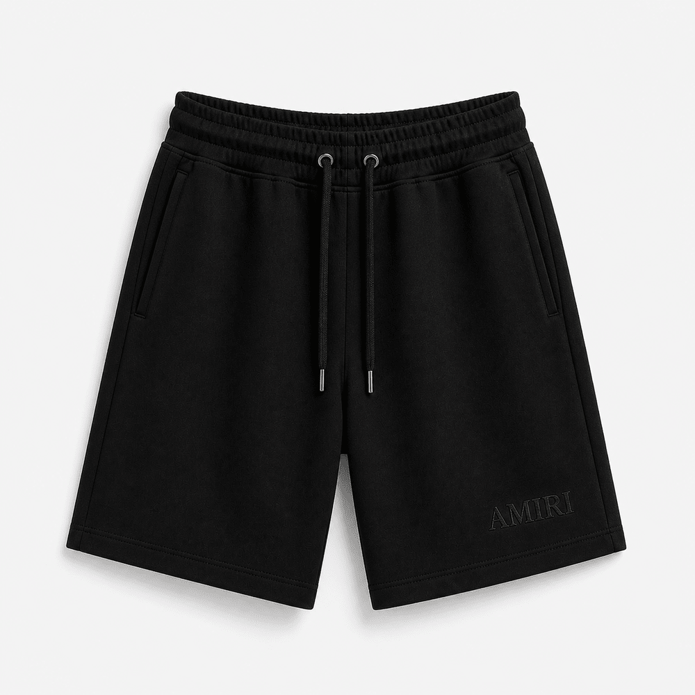 Embroidered Logo T-shirt Shorts Set