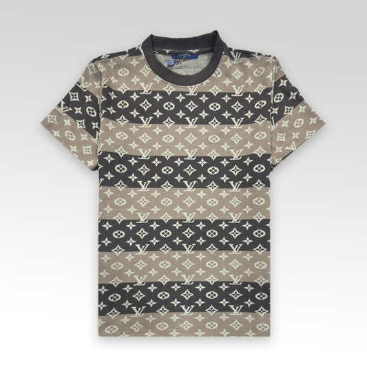 LV Monogram Jacquard Short-Sleeved T-Shirt