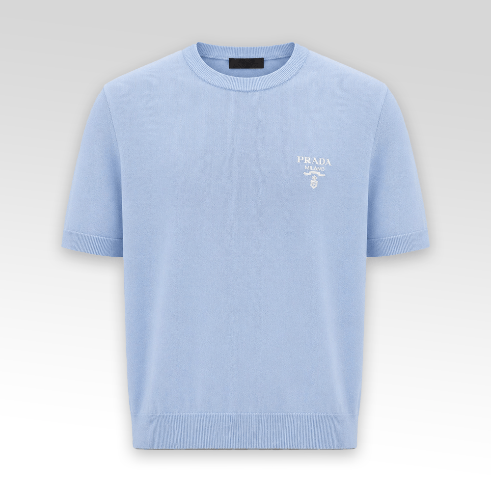 Embroidered Logo Knit Shirt