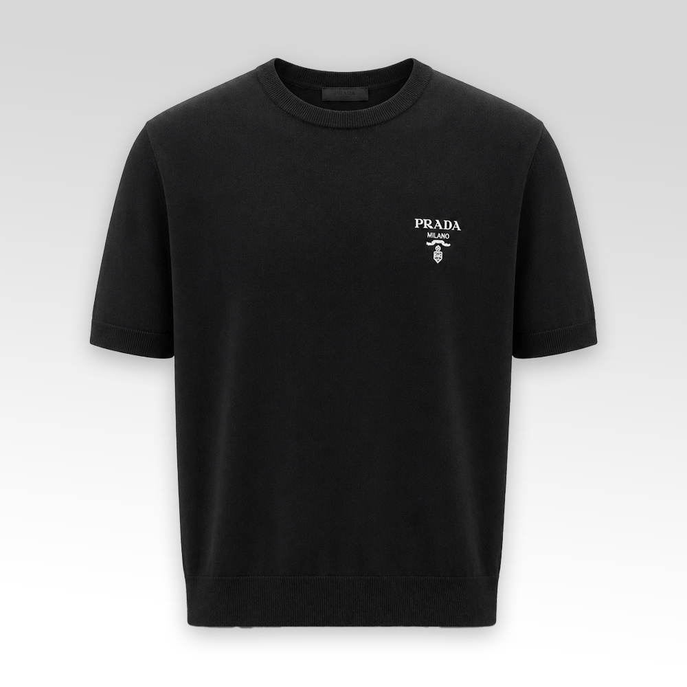 Embroidered Logo Knit Shirt