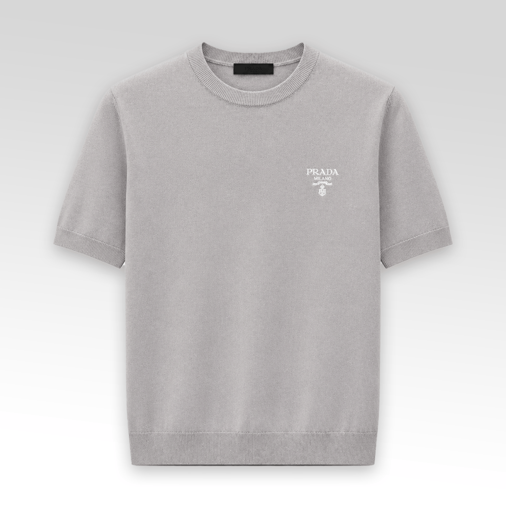 Embroidered Logo Knit Shirt