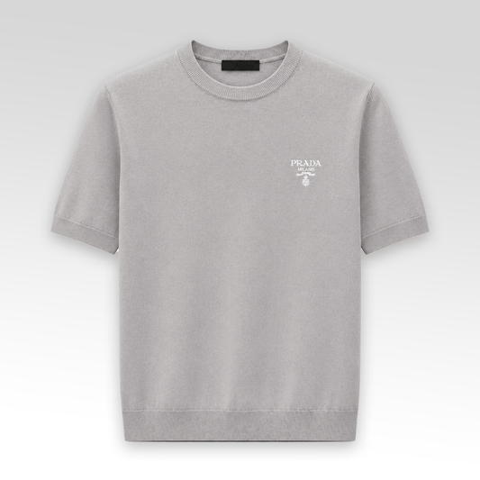 Embroidered Logo Knit Shirt