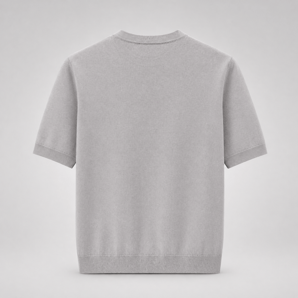 Embroidered Logo Knit Shirt