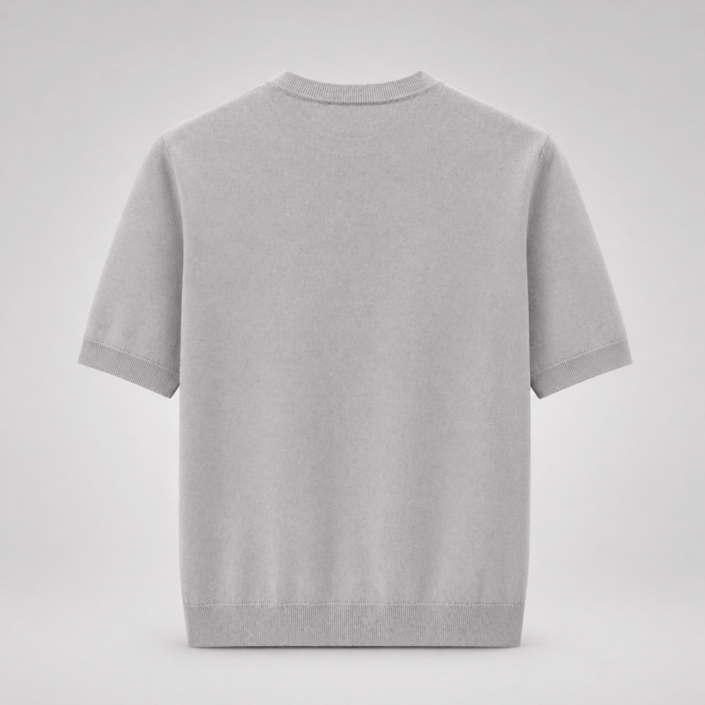 Embroidered Logo Knit Shirt