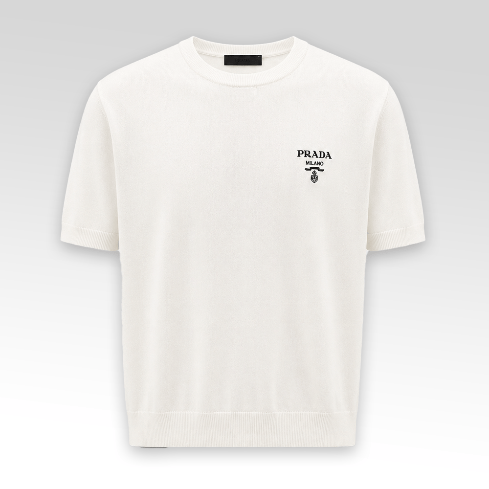 Embroidered Logo Knit Shirt