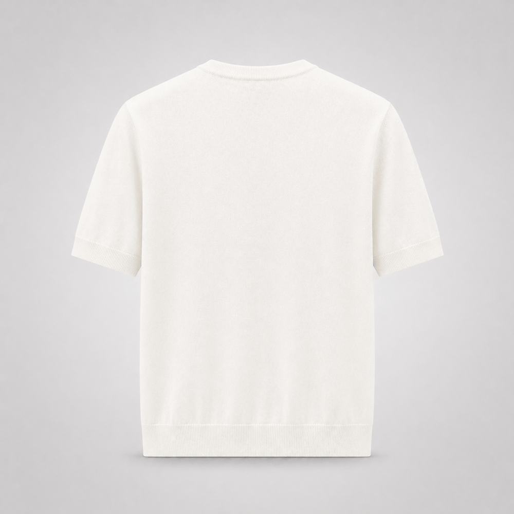 Embroidered Logo Knit Shirt