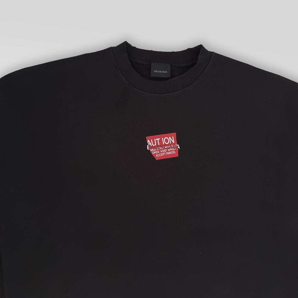 BALENCIAGA Logo Print Sweatshirt