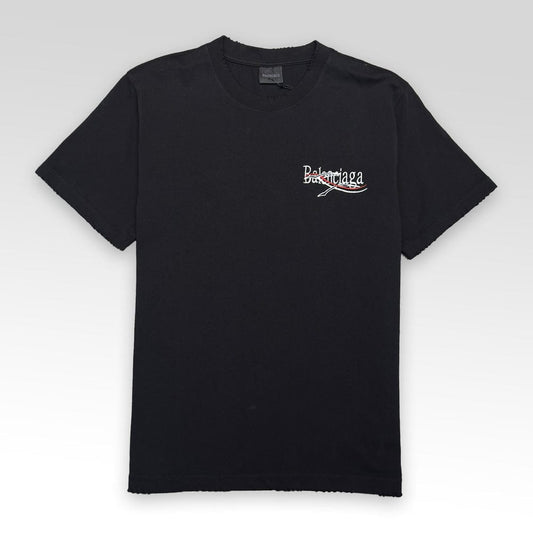 BALENCIAGA Embroidered Logo T-Shirt