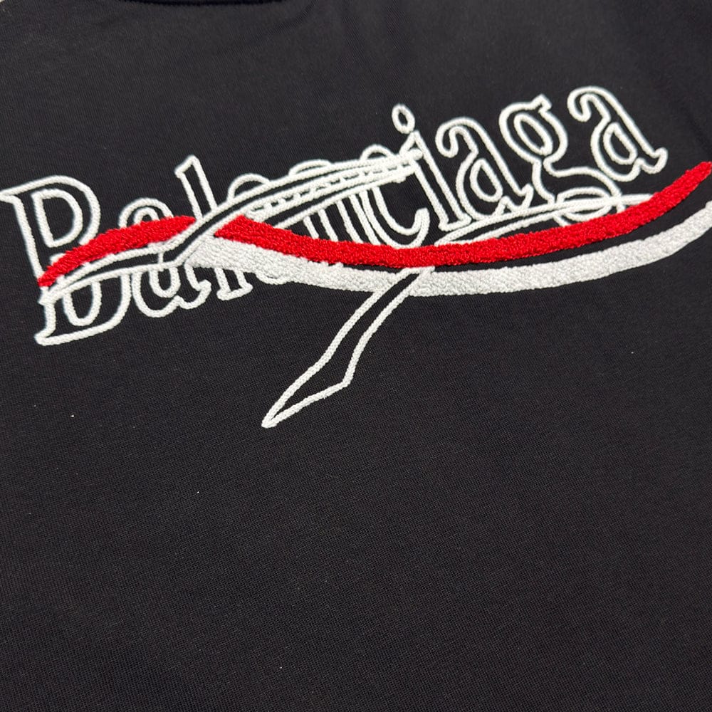 BALENCIAGA Embroidered Logo T-Shirt