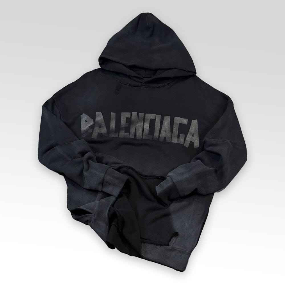 BALENCIAGA Faded Effect Oversized Hoodie