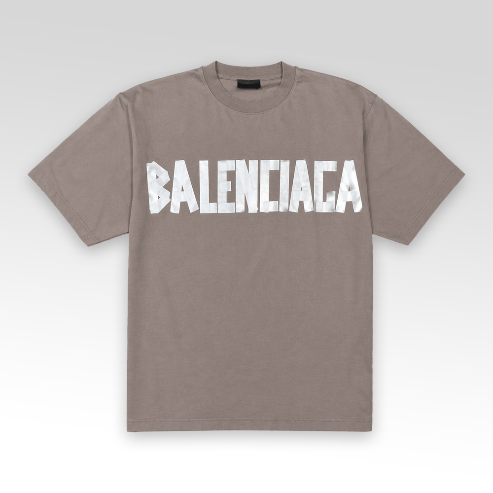 New Tape Type Oversized T-shirt