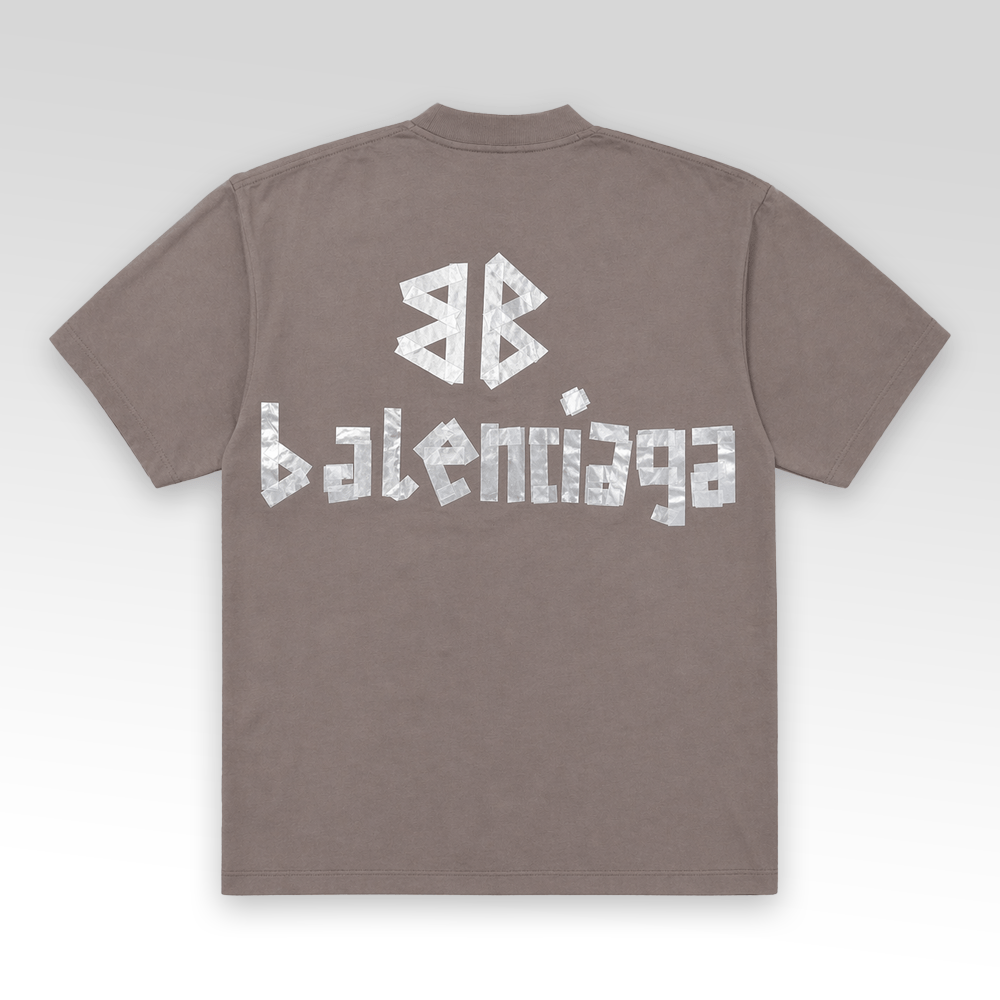 New Tape Type Oversized T-shirt