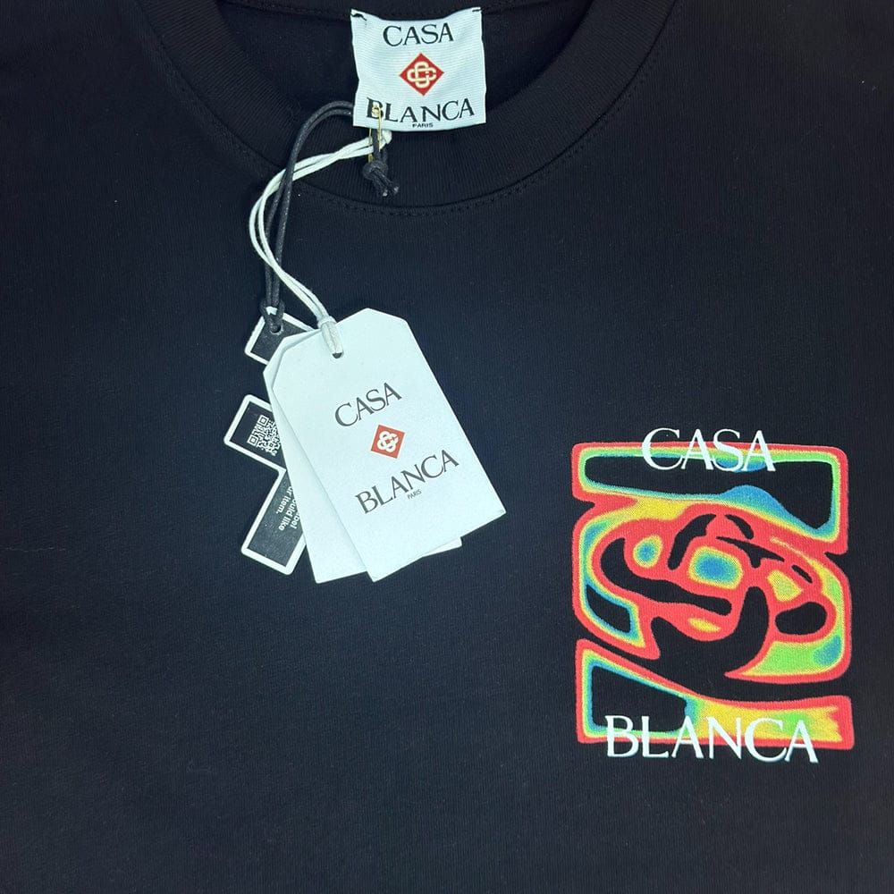 CASABLANCA Heat Map Logo T-Shirt