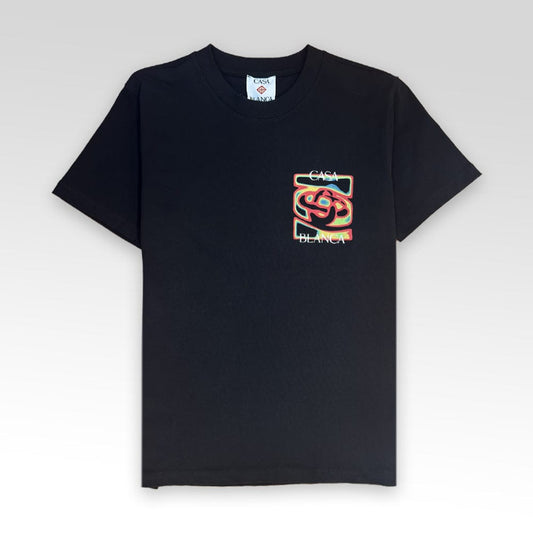 CASABLANCA Heat Map Logo T-Shirt