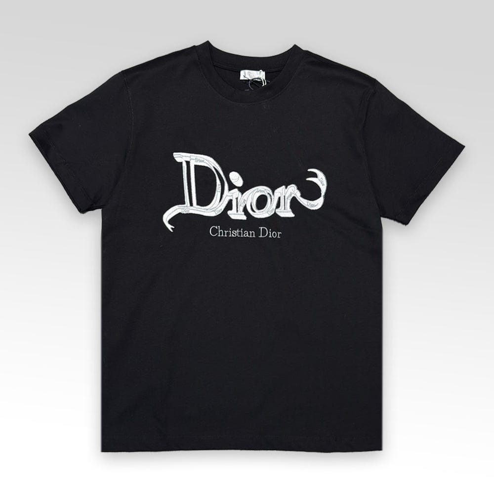 DIOR Embroidered Logo T-shirt