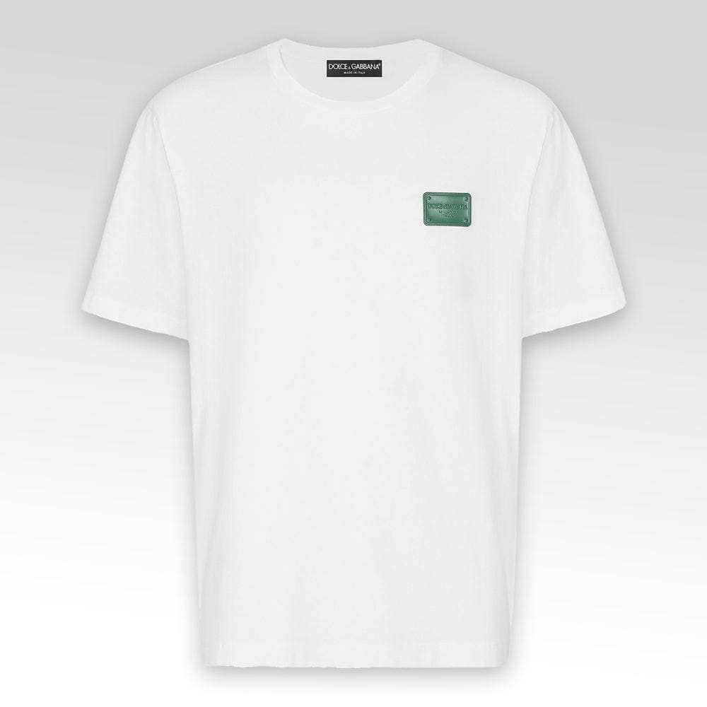 DOLCE&GABBANA Cotton T-shirt With Branded Tag