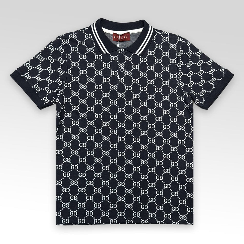 GUCCI GG short-sleeved polo shirt