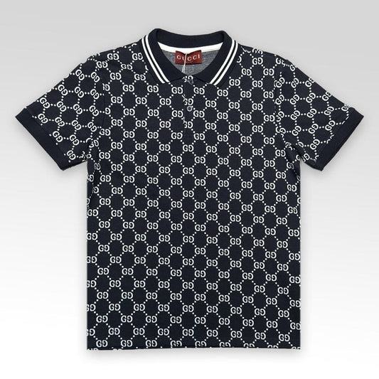 GUCCI GG short-sleeved polo shirt