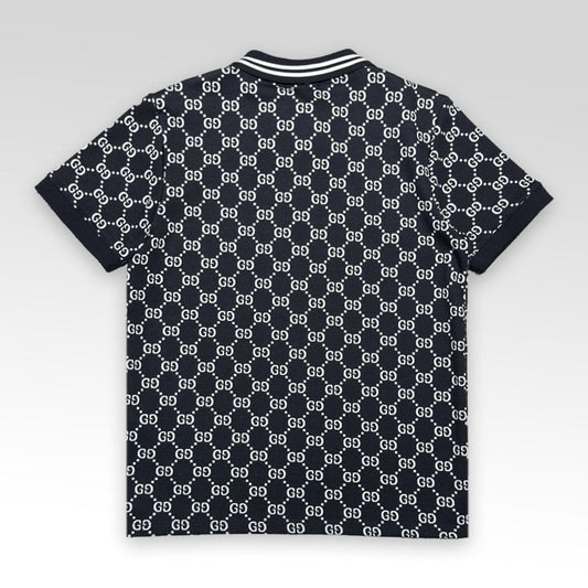 GUCCI GG short-sleeved polo shirt