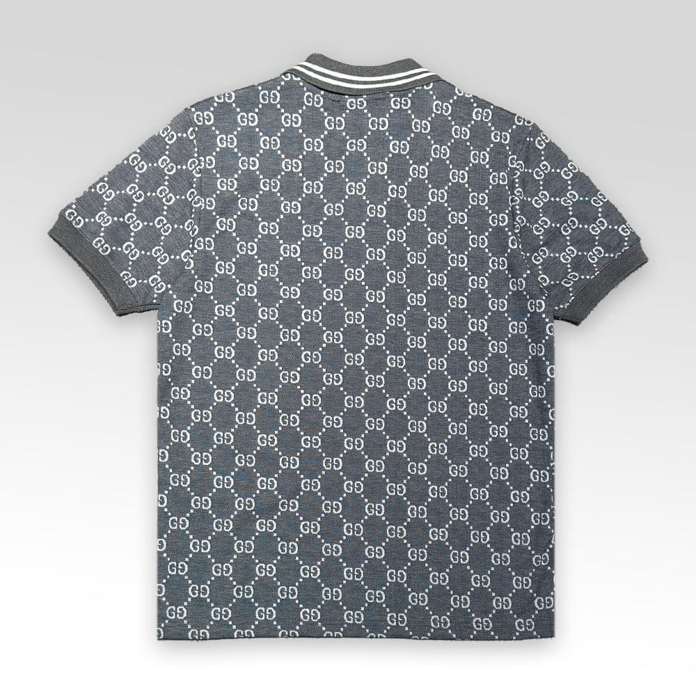 GUCCI GG Short-Sleeved Polo Shirt