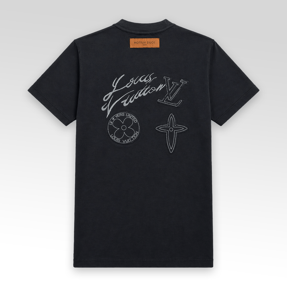 LV Logo embroidered T-Shirt