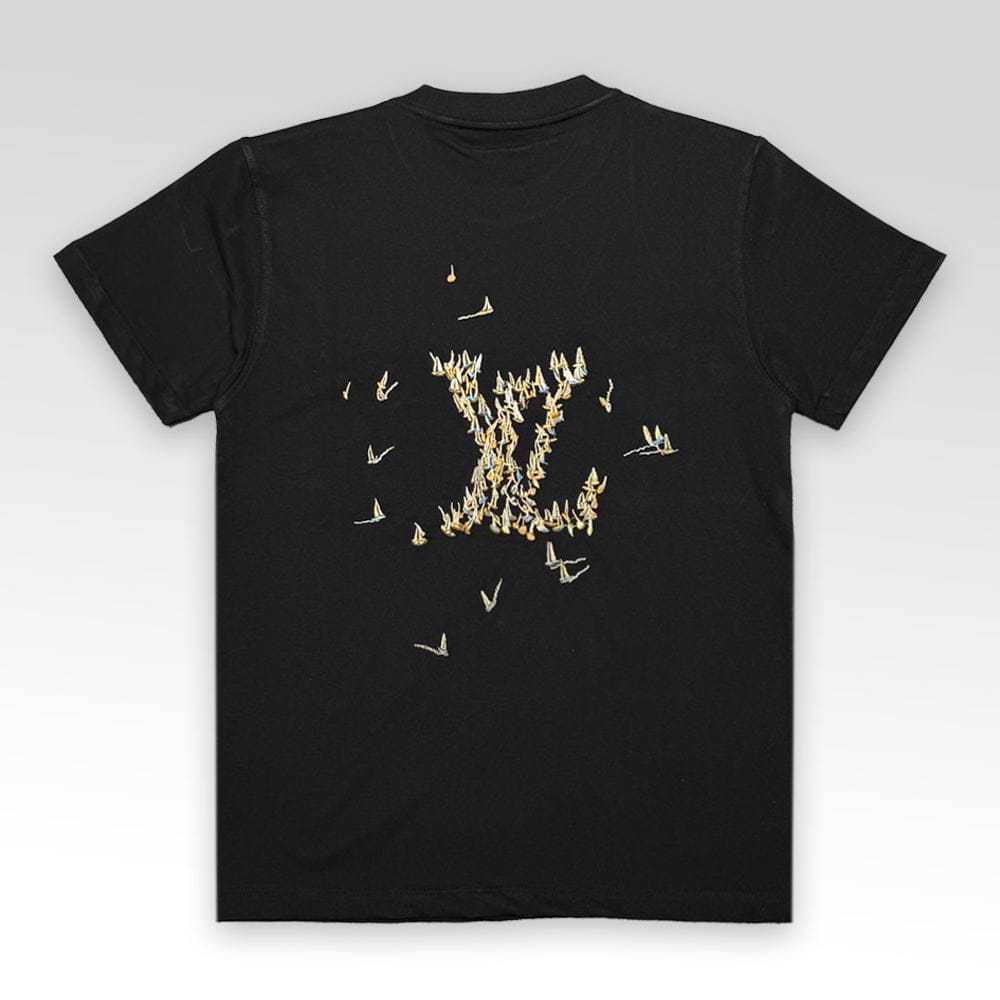 LV Logo embroidered T-Shirt