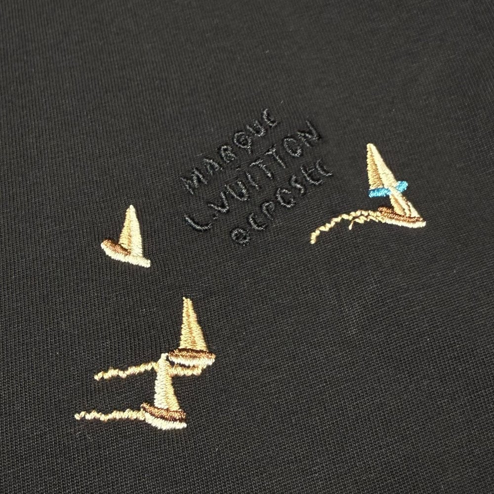 LV Logo embroidered T-Shirt