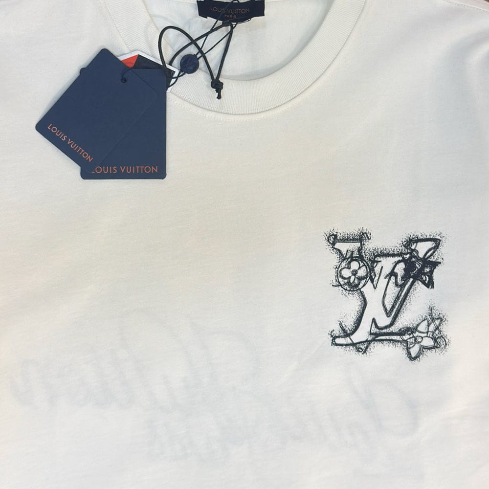 LV Print and Embroidered Signature T-Shirt