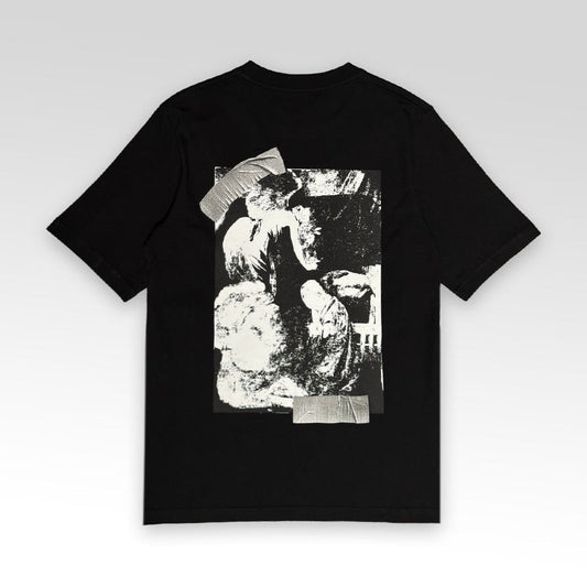 OFF-WHITE Cupid Tape Cotton T-Shirt