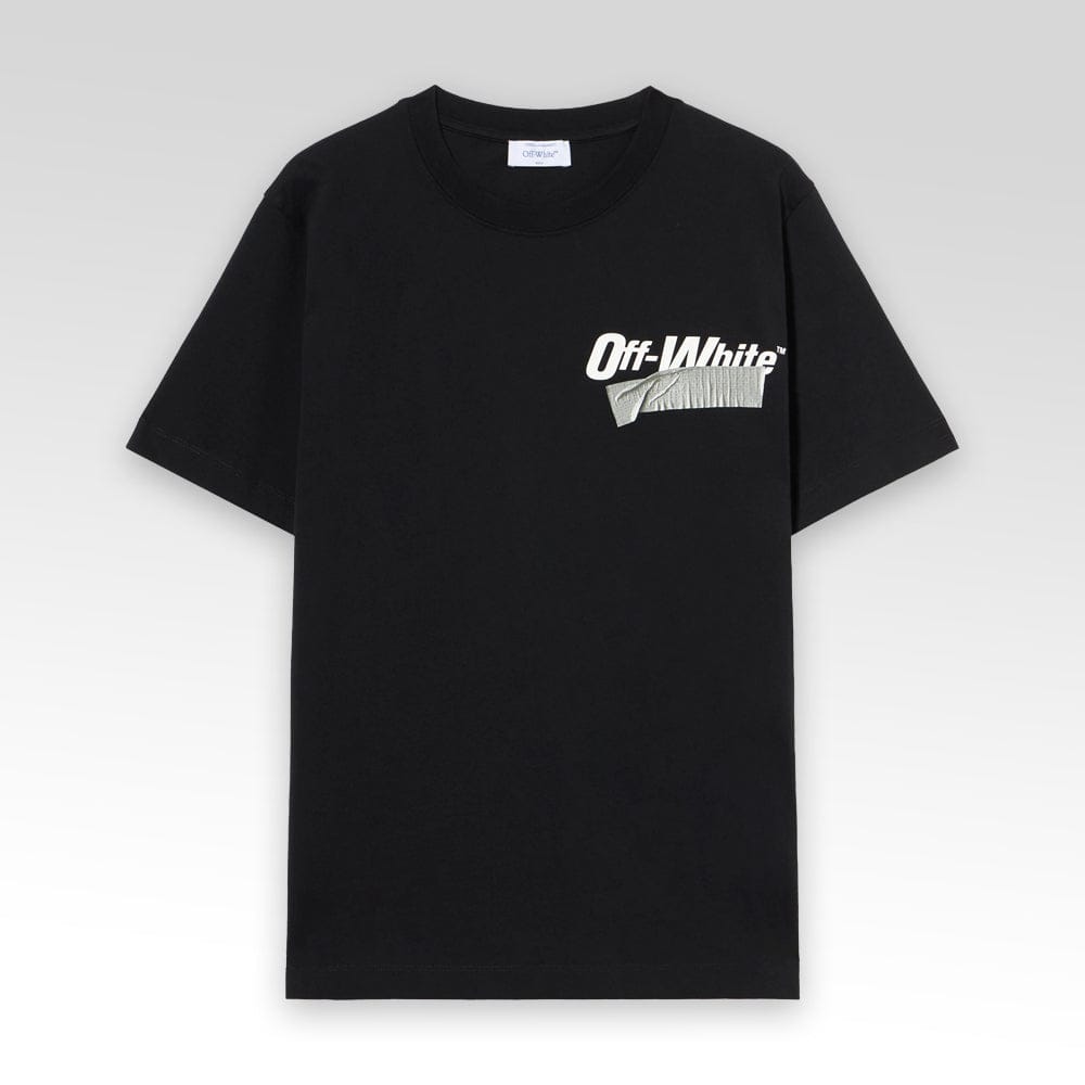 OFF-WHITE Cupid Tape Cotton T-Shirt