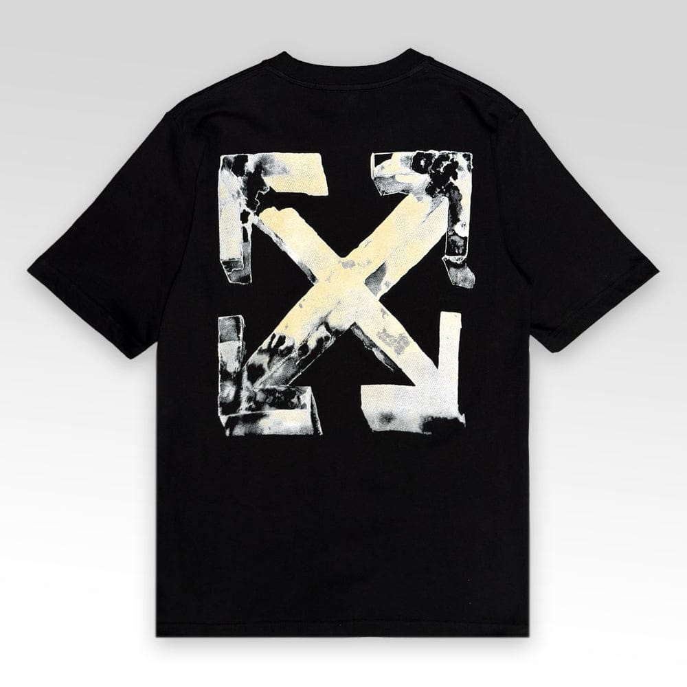 OFF-WHITE Cloudy Arrow Skate Logo T-Shirt