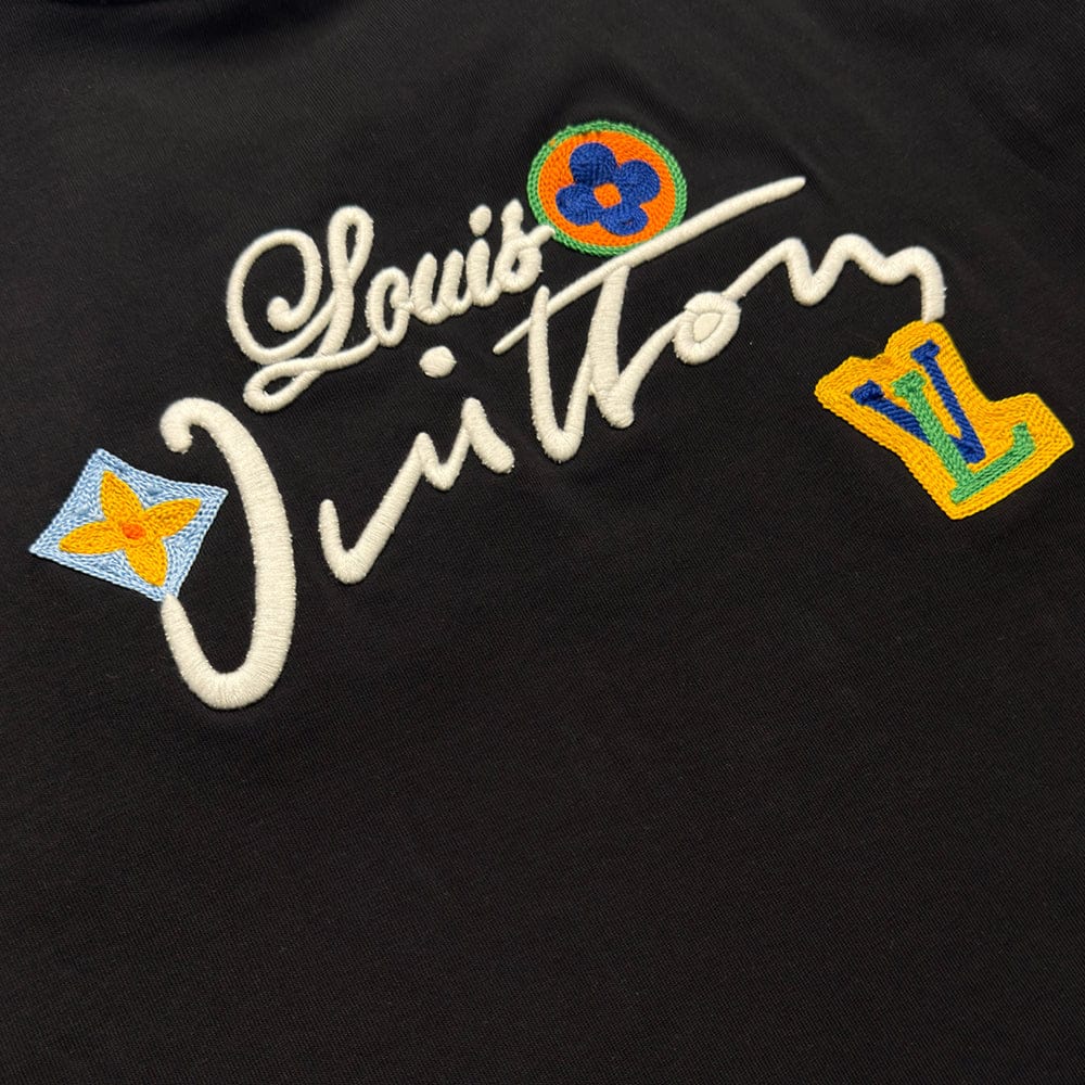 LV Embroidered Signature T-Shirt